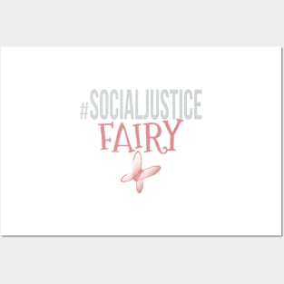 #SocialJustice Fairy - Hashtag for the Resistance Posters and Art